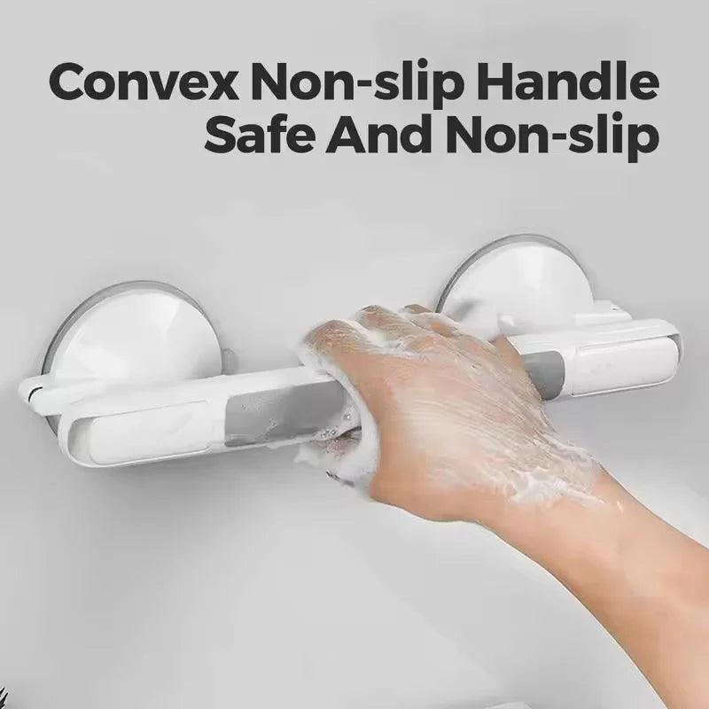No-Drill Shower Safety Grab Bar
