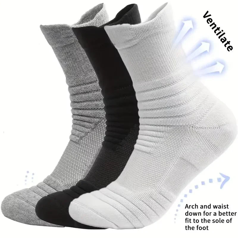 Men's Compression Socks — 3 Pack