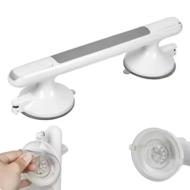 No-Drill Shower Safety Grab Bar