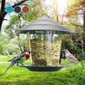 Hanging Bird Feeder – Large Capacity Hexagonal Seed Dispenser for Garden & Patio