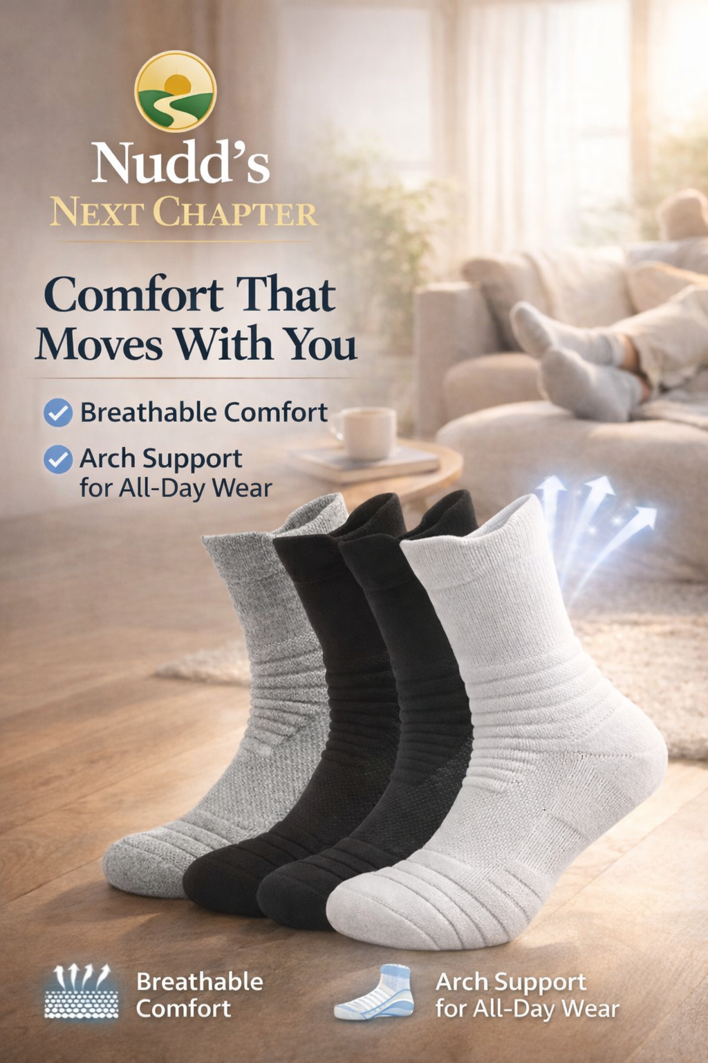 Men's Compression Socks — 3 Pack